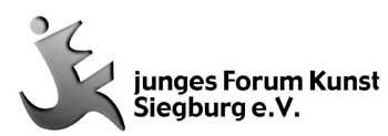 Das Bild zeigt das Logo des Jungen Forums Kunst Siegburg e.V.