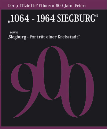 Das Foto zeigt die DVD zur 900 Jahr Feier (1064-1964 Siegburg)