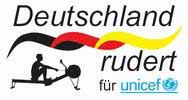 Logo mit dem Schriftzug Deutschland rudert für Unicef 
