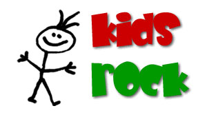 Das Bild zeigt das Logo von Kids Rock