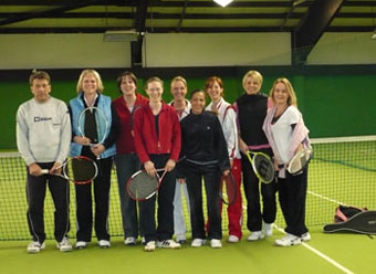 Das Bild zeigt den Tennisclub