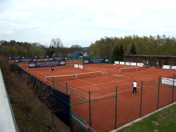 Die Tennisanlage am Grafenkreuz