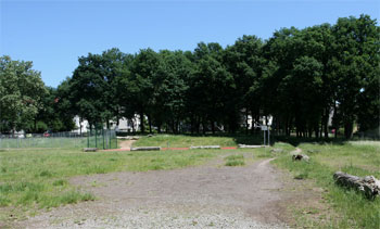 Das Areal für die geplante BMX-Anlage in Kaldauen
