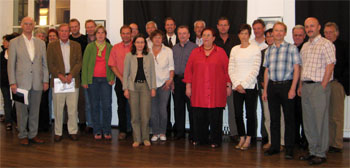 Das Bild zeigt die Teilnehmer der Trägerkonferenz