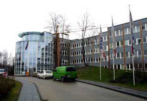 Das Bild zeigt das GBA-Gebäude auf dem Stallberg