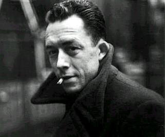 Das Bild zeigt den Philosophen Albert Camus