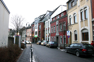 Das Bild zeigt die Humperdinckstraße
