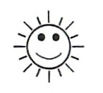 Das Bild zeigt das Symbol Sonne