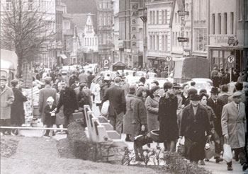 Der Siegburger Markt Anfang der 60er-Jahre