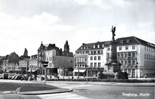 Siegburger Markt Ende der 50er Jahre