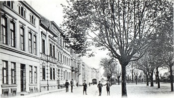 Die Wilhelmstraße um 1914